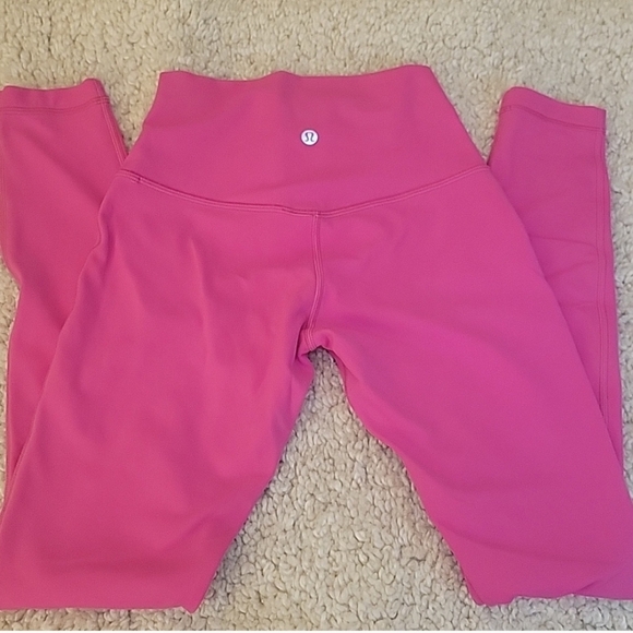 LULU LEMON HIGH rise Leggings Size 4 - Picture 9 of 12
